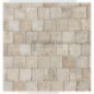 Pavé en Travertin PREMIUM vieilli 15,3x15,3x3cm