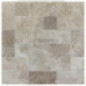 Carrelage travertin MIX 2CH vieilli Opus Romain ép.3cm