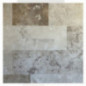 Carrelage travertin MIX 2CH vieilli 40,6x61x3cm