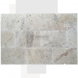 Carrelage travertin MIX 2CH vieilli 40,6x61x1,2cm