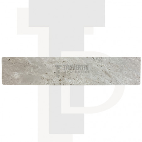 Plinthe Travertin CLASSIC MIX 8x40,6x1,2cm - Pack de 10