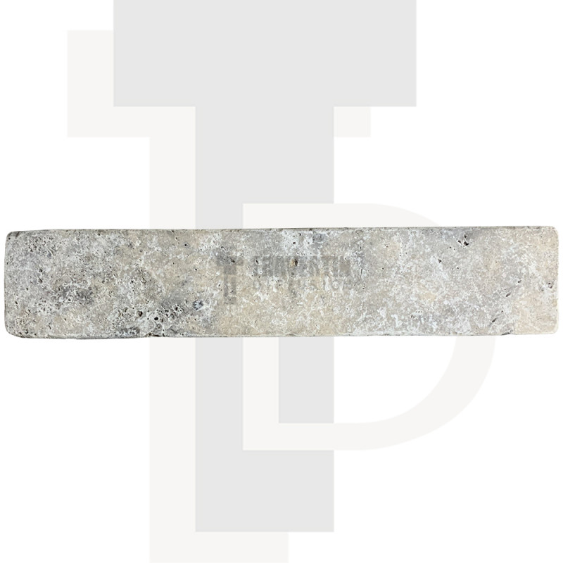 Plinthe Travertin MIX 2ème choix 8x40,6x1,2cm - Pack de 10
