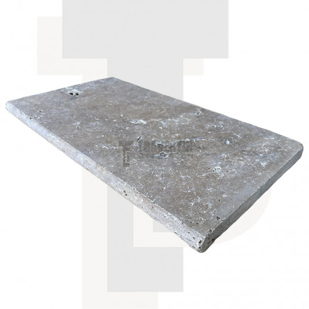 Marche Escalier en Travertin MIX 2CH vieillie BR 100x33x3cm
