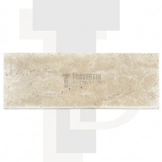 Marche Escalier en Travertin PREMIUM vieilli BR 100x33x3cm