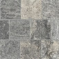 Pavé en travertin SILVER vieilli 15,3x15,3x3cm