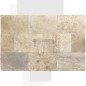 Carrelage travertin MIX NUANCÉ vieilli 40,6x61x1,2cm