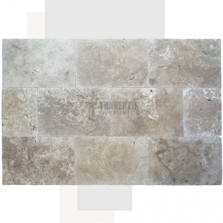 Carrelage travertin MEDIUM MIX 40,6x61x1,2cm