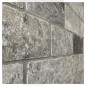 Petit carrelage travertin sol-mur Silver 7,5x15x1cm