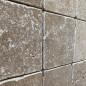 Petit carrelage travertin sol-mur Noisette 20x20x1cm
