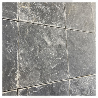 Petit carrelage marbre sol-mur Nero 20x20x1cm