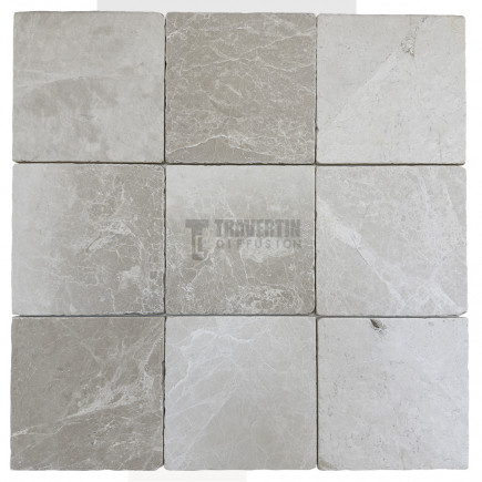 Petit carrelage marbre sol-mur Blanc Varese 20x20x1cm