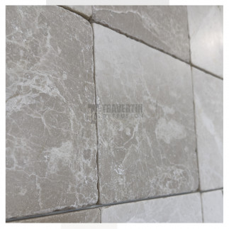 Petit carrelage marbre sol-mur Blanc Varese 20x20x1cm