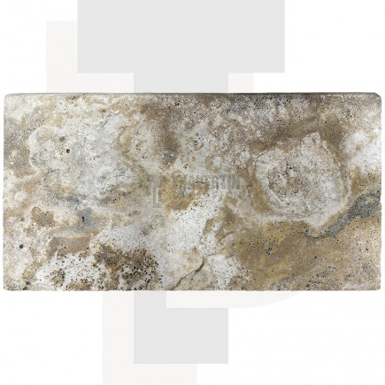Margelle Piscine en Travertin SCABOS Bord Droit 33x61x5cm