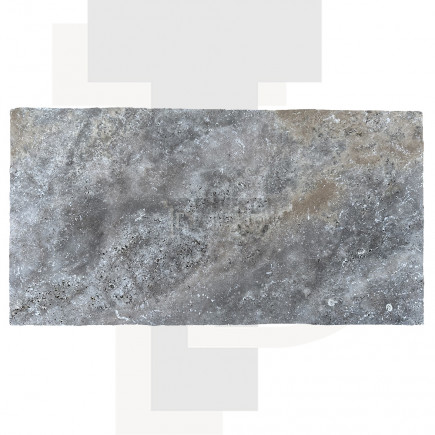 Margelle Piscine en Travertin SILVER Bord Droit 33x61x5cm