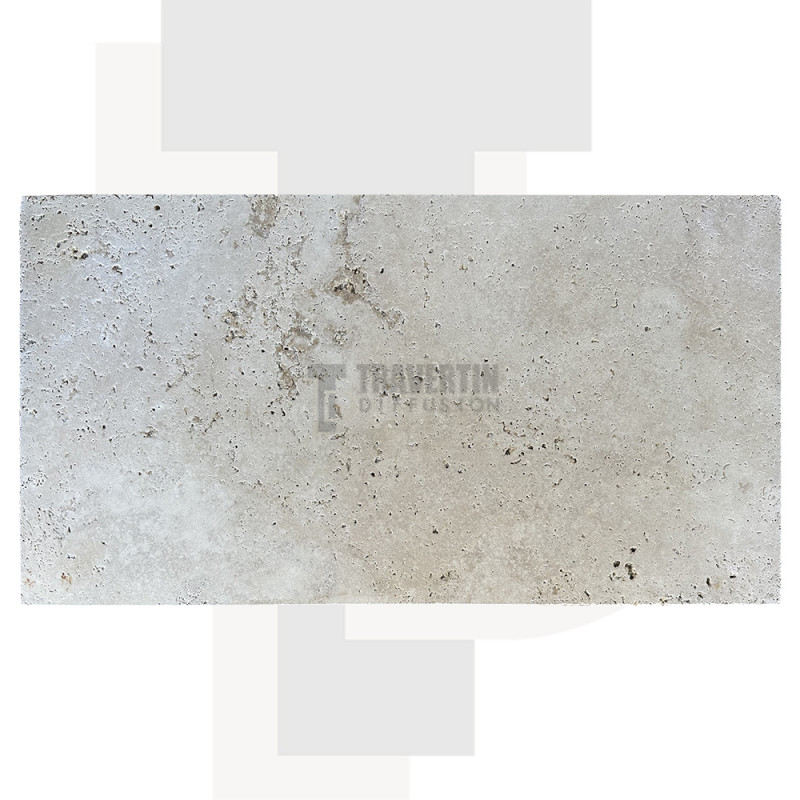 Margelle Piscine en Travertin PREMIUM Bord Droit 33x61x5cm