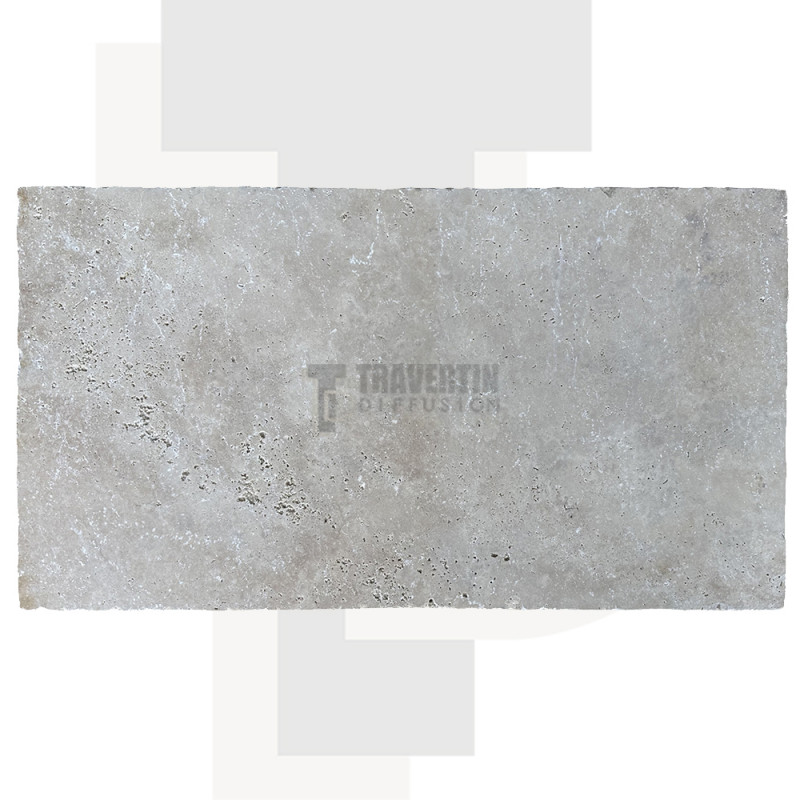 Margelle Piscine en Travertin PREMIUM Bord Droit 33x61x3cm