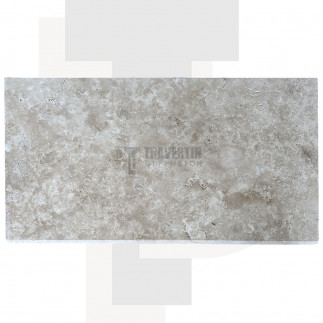 Margelle Piscine en Travertin PREMIUM Bord Rond 33x61x3cm
