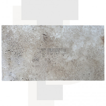 Margelle Piscine en Travertin CLASSIC MIX Bord Droit 40,6x61x5cm