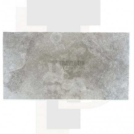Margelle Piscine en Travertin MIX 2ème choix Bord Rond 33x61x3cm
