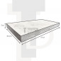 Margelle Piscine en Travertin CLASSIC MIX Bord Droit 40,6x61x5cm