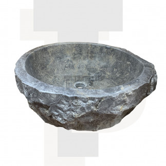 Vasque Natural marbre gris - 30/35xH15cm