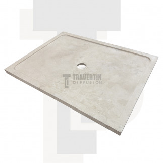 Receveur de douche travertin PREMIUM 90x120x5cm
