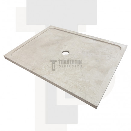 Receveur de douche travertin PREMIUM 90x120x5cm