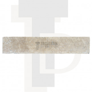 Bordure pierre travertin LIGHT MIX 50x10x5cm