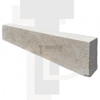 Bordure pierre travertin LIGHT MIX 50x10x5cm