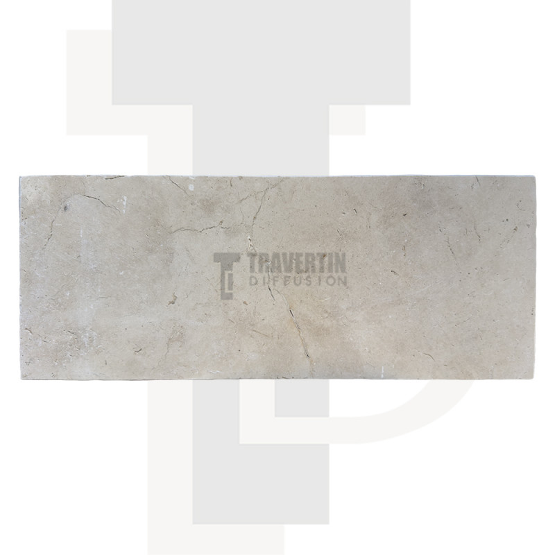 Bordure pierre travertin PREMIUM 50x20x5cm