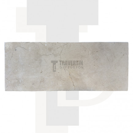 Bordure pierre travertin PREMIUM 50x20x5cm