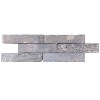 Parement Brique grise vieillie 23x5x2 cm