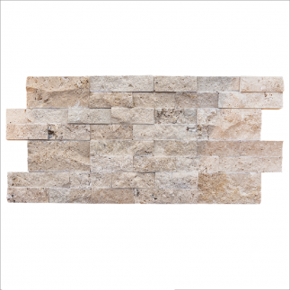 Parement Travertin CLASSIC MIX 15.2x61x2.2 cm