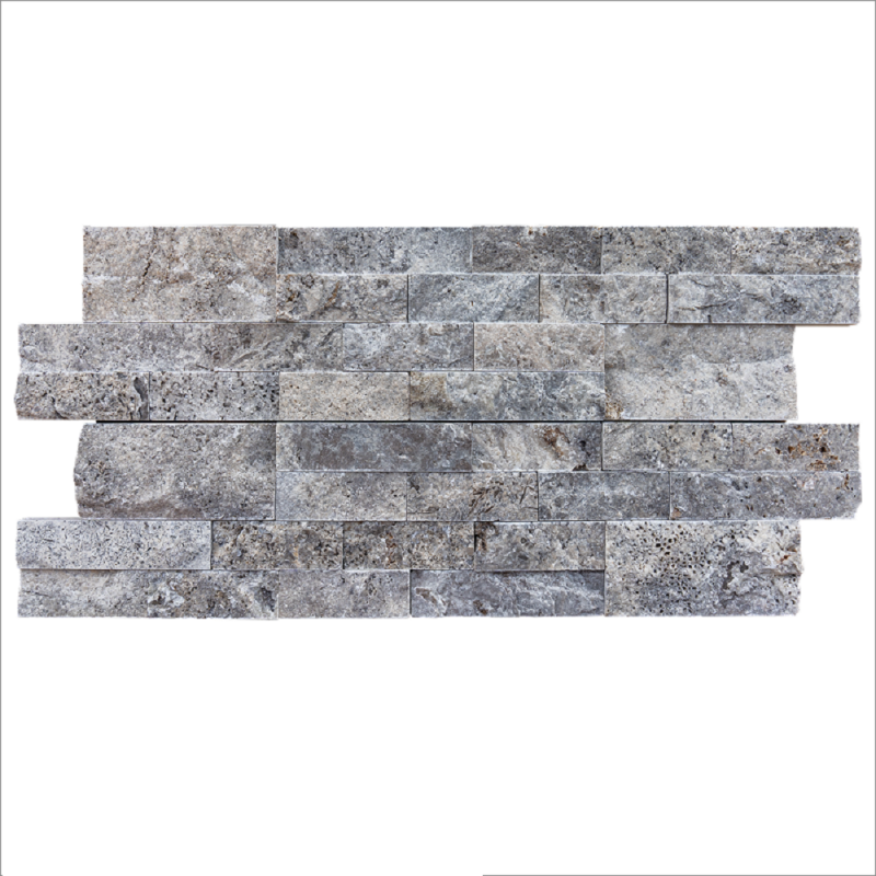 Parement Travertin SILVER 15.2x61x2.2 cm