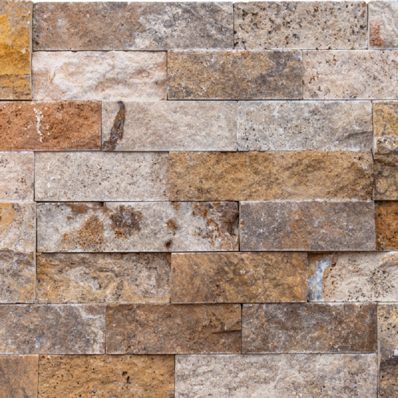 Parement Travertin SCABOS 15.2x61x2.2 cm