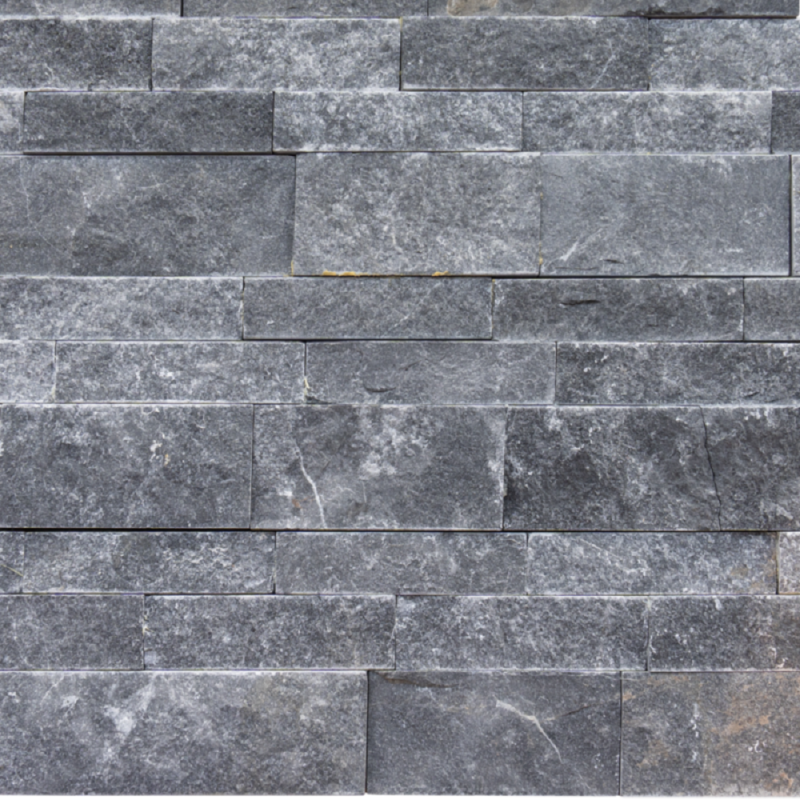 Parement Travertin MARBRE NOIR 18x50x2.2 cm