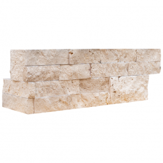 Angle Parement Travertin CLASSIC MIX 15.2x61x2.2 cm