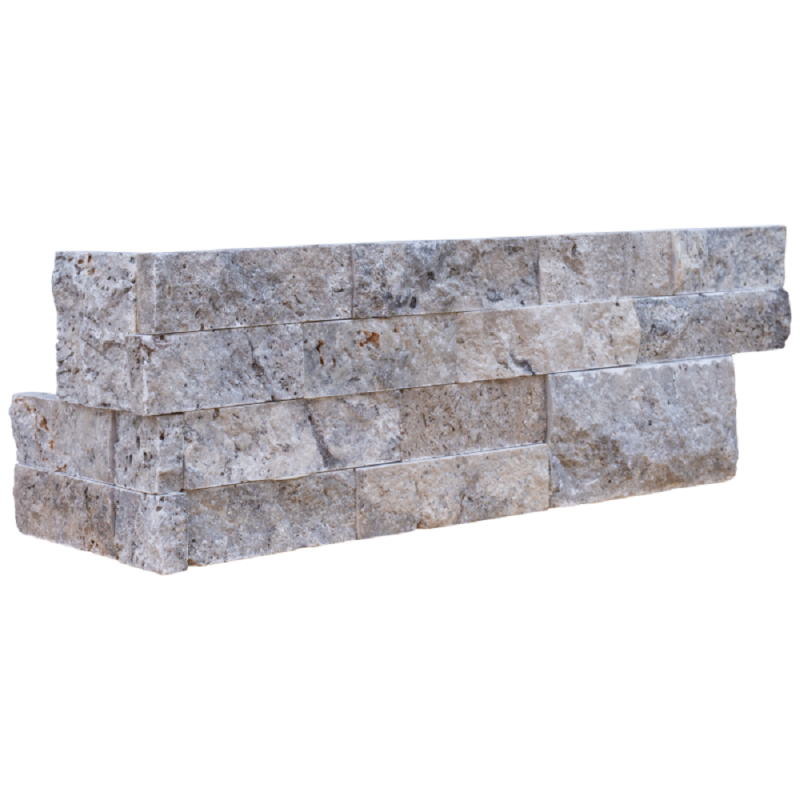 Angle Parement Travertin SILVER 15.2x61x2.2 cm