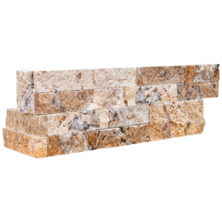 Angle Parement Travertin SCABOS 15.2x61x2.2 cm