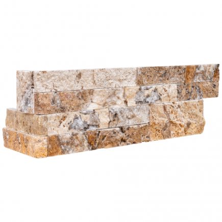 Angle Parement Travertin SCABOS 15.2x61x2.2 cm