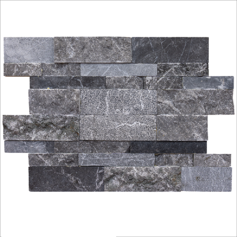 Parement London MIX BLACK 15x40x1.7 cm