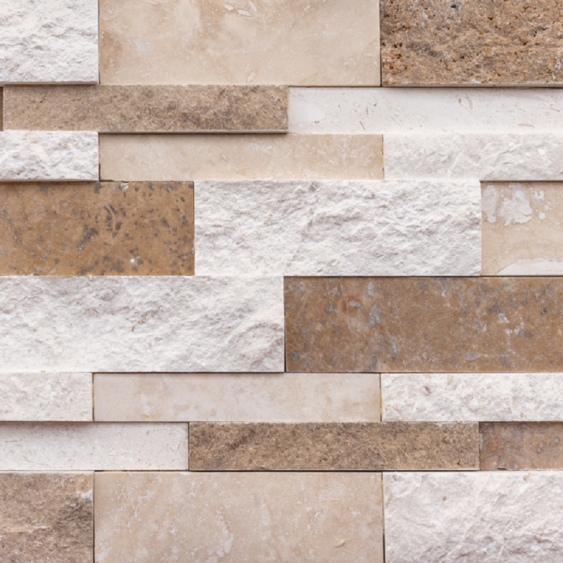 Parement London MIX BROWN 15x40x1.7 cm