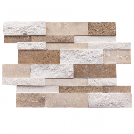 Parement London MIX BROWN 15x40x1.7 cm