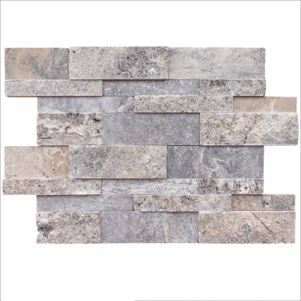 Parement London SILVER 15x40x1.7 cm