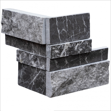 Angle Parement London BLACK 12/15x15x1.7 cm