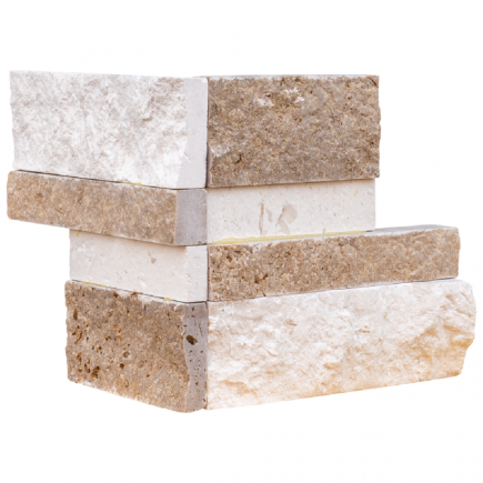 Angle Parement London MIX BROWN 12/15x15x1.7 cm