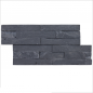 Parement Ardoise Noire 38x18x1-1.5 cm