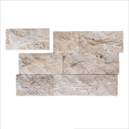 Parement Travertin CLASSIC MIX BLx10x2.2 cm