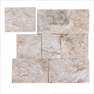 Parement Travertin CLASSIC MIX BLx15x2.2 cm