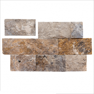 Parement Travertin SCABOS BLx10x2.2 cm